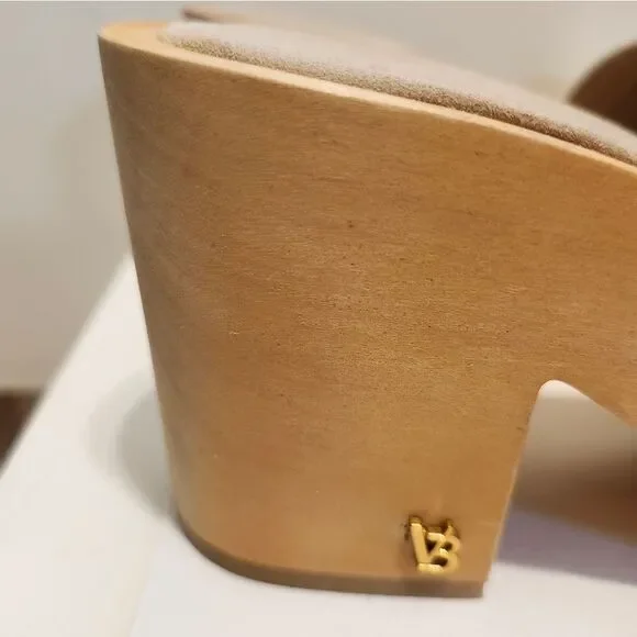 Veronica Beard Hannalee Woven Vamp w/Gold Studs Mules Sz.6.5 Ret.$330 in Dustbag - Picture 11 of 16